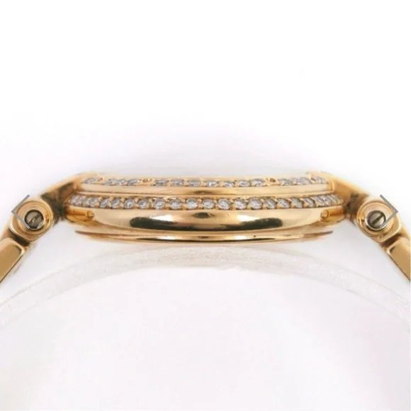 CARTIER PANTHERE VENDOME Quartz 24mm 18K Yellow Gold 0.82TCW  display picture 1